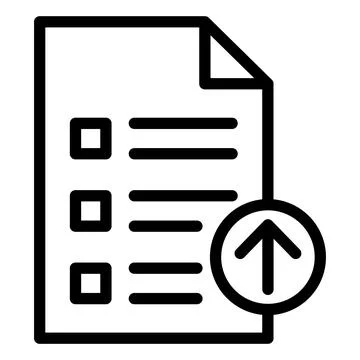 Upload Vector Icon Design Illustration Stock Illustration