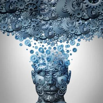 Upload Your Mind Ilustración de archivo