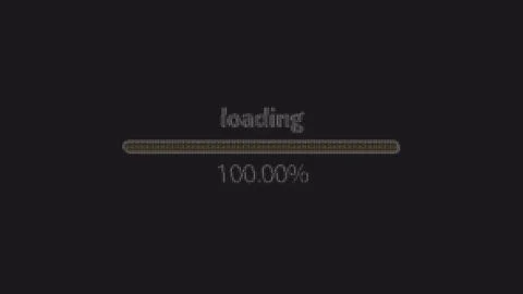 Uploading bar icon in progress represented in percentage. Futuristic progress Stock Illustration