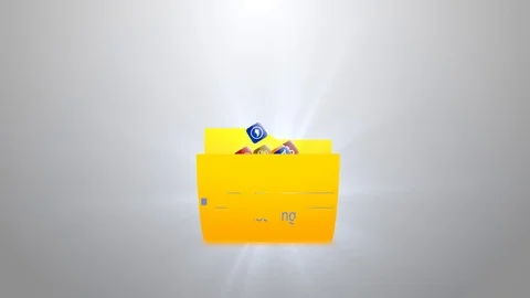 Uploading data from the repository. Internet storage. Data store. Stock Footage 84802643