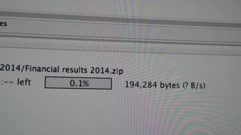 Uploading File on the Internet Stock Footage 43503346