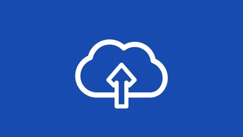 Uploading Files Securely To Cloud Storage Solutions Stock Footage 331897972