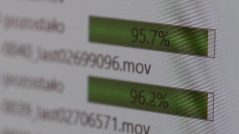 Uploading files through ftp client Stock-Footage 88692341