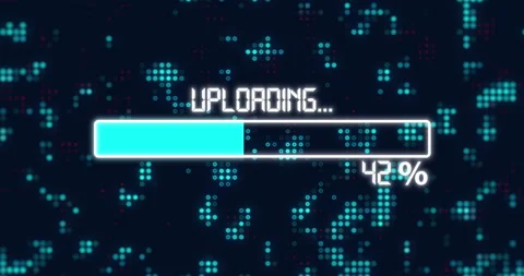 Uploading Process to Complete Stock Footage 194312352