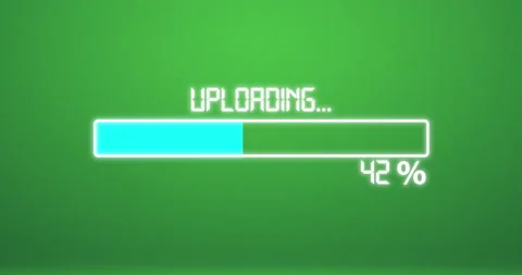 Uploading Process to Complete Stock Footage 194313133