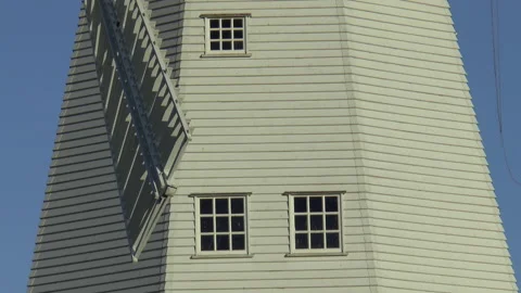Upminster Windmill Detail Stock Footage 167995374