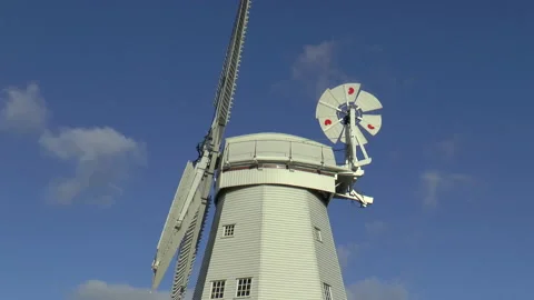 Upminster Windmill Time Lapse Stock Footage 171628315