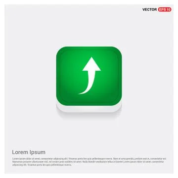 Upper Arrow Icon Illustrazione stock