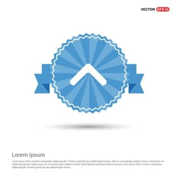 Upper Arrow Icon 스톡 일러스트