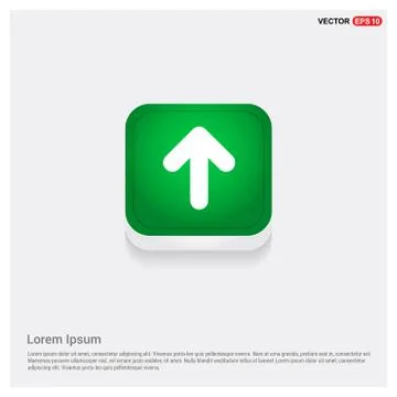 Upper Arrow Icon 스톡 일러스트