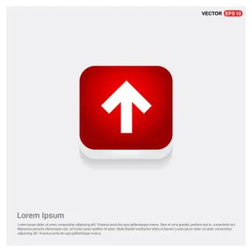 Upper Arrow Icon 스톡 일러스트