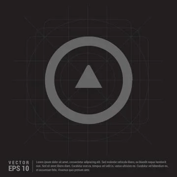 Upper Arrow Icon イラスト素材