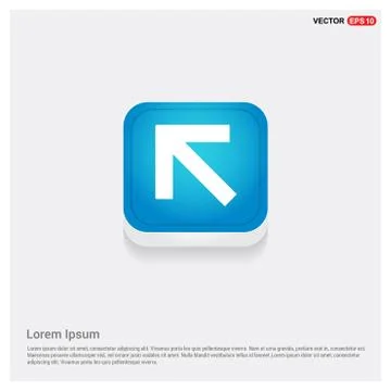 Upper Arrow Icon 스톡 일러스트
