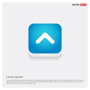 Upper Arrow Icon 스톡 일러스트