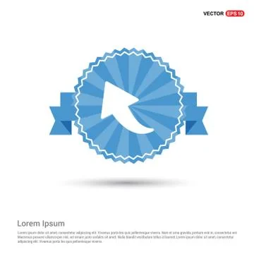 Upper Arrow Icon Illustrazione stock