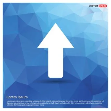 Upper Arrow Icon イラスト素材