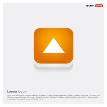 Upper Arrow Icon Illustrazione stock