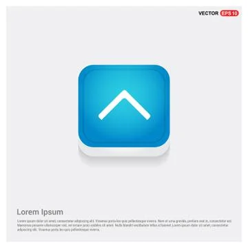 Upper Arrow Icon 스톡 일러스트