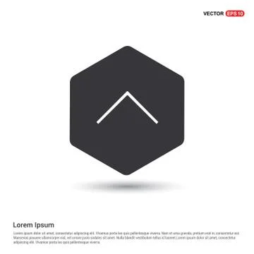 Upper Arrow Icon イラスト素材