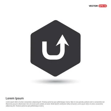 Upper Arrow Icon イラスト素材
