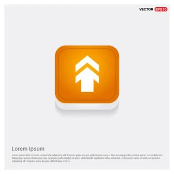 Upper Arrow Icon 스톡 일러스트
