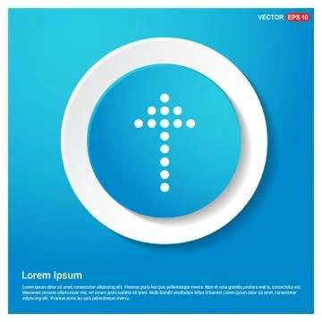 Upper Arrow Icon 스톡 일러스트