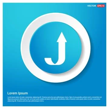 Upper Arrow Icon Illustrazione stock