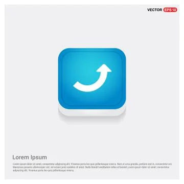 Upper Arrow Icon 스톡 일러스트