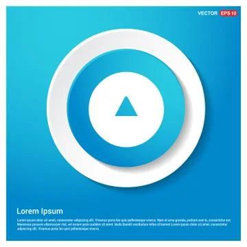 Upper Arrow Icon Illustrazione stock