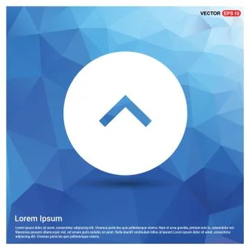 Upper Arrow Icon イラスト素材