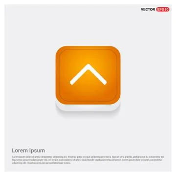 Upper Arrow Icon Illustrazione stock