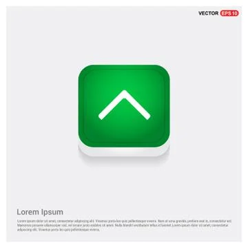 Upper Arrow Icon 스톡 일러스트