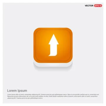 Upper Arrow Icon 스톡 일러스트