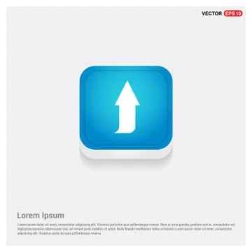 Upper Arrow Icon 스톡 일러스트