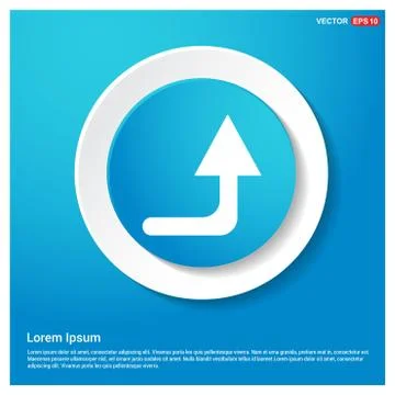 Upper Arrow Icon Illustrazione stock