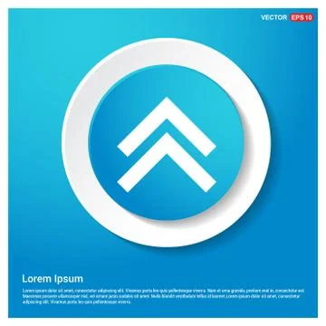 Upper Arrow Icon 스톡 일러스트