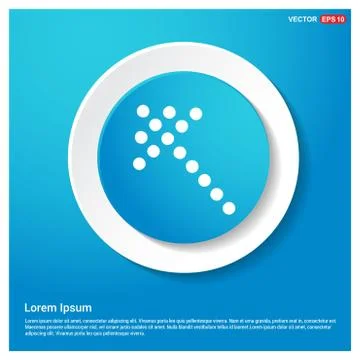 Upper Arrow Icon 스톡 일러스트