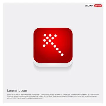 Upper Arrow Icon 스톡 일러스트