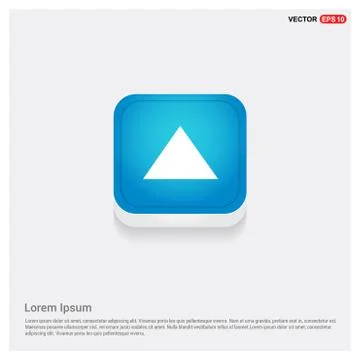 Upper Arrow Icon 스톡 일러스트