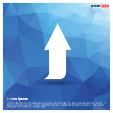 Upper Arrow Icon イラスト素材