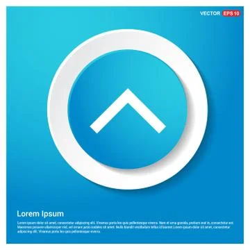 Upper Arrow Icon Stock Illustration