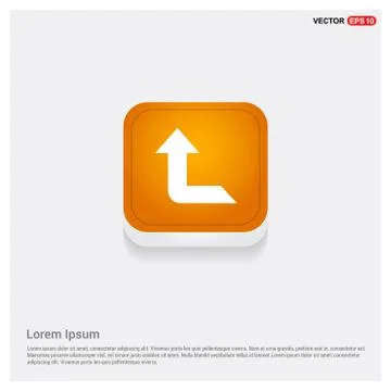 Upper Arrow Icon Illustrazione stock