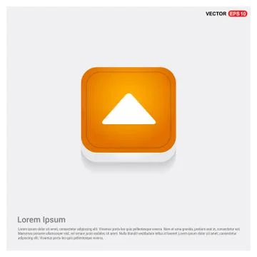 Upper Arrow Icon 스톡 일러스트