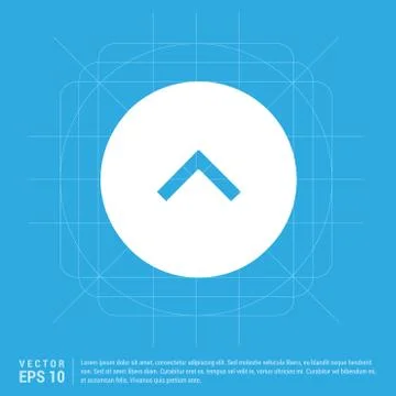 Upper Arrow Icon イラスト素材