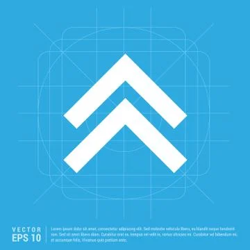 Upper Arrow Icon イラスト素材