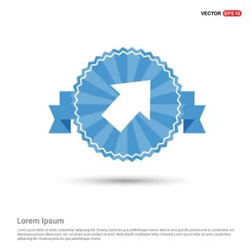 Upper Arrow Icon 스톡 일러스트