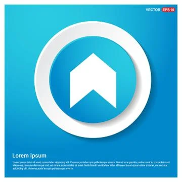 Upper Arrow Icon 스톡 일러스트