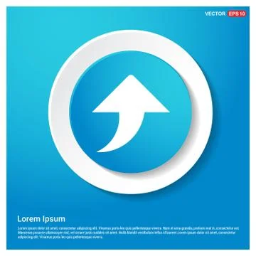 Upper Arrow Icon 스톡 일러스트