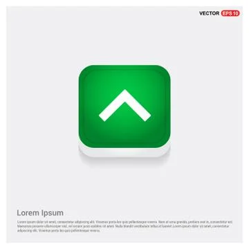 Upper Arrow Icon 스톡 일러스트