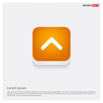 Upper Arrow Icon 스톡 일러스트